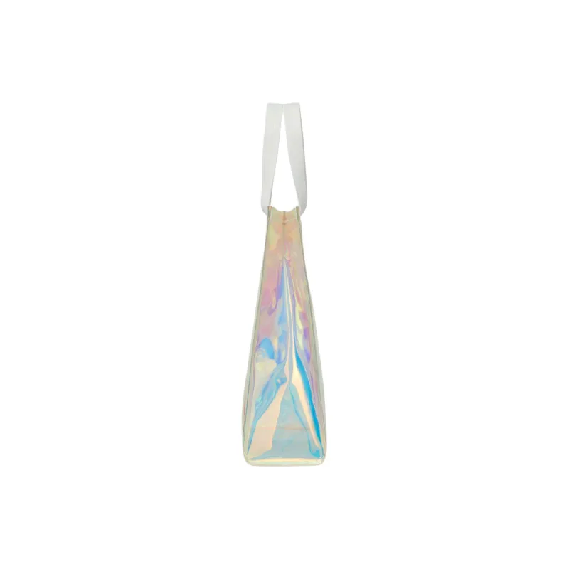 GUCCI Transparent Ethylene Tote Bag Shopping Bag Handbag Small Size Women's Transparent-3