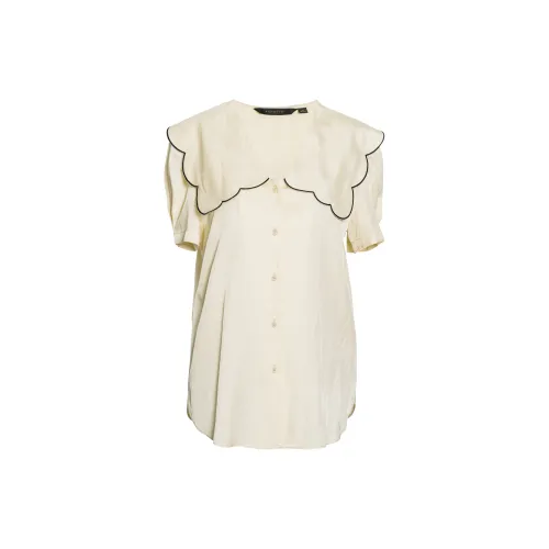 ROEYSHOUSE Shirts Women's Apricot Cream