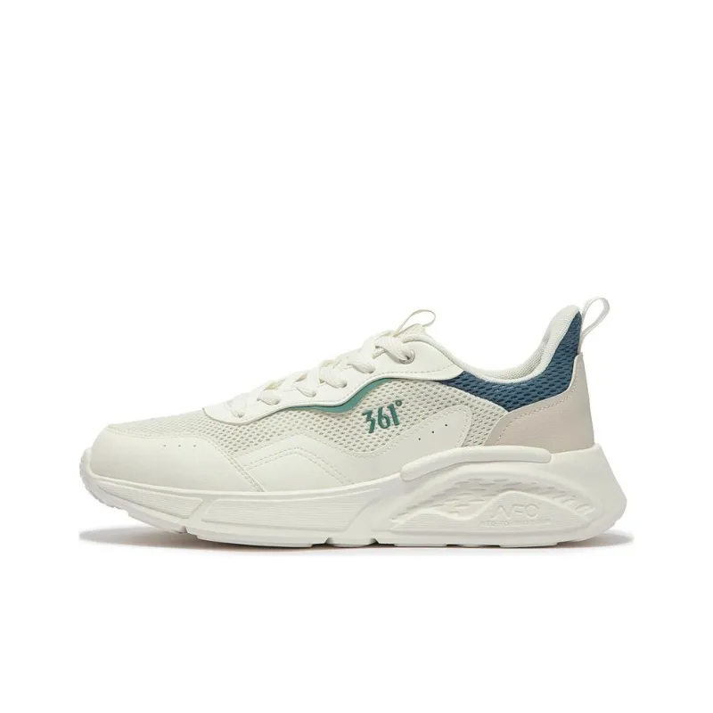 361° Life Collection Slip Resistant Low Top Casual Shoes Men's White Blue-0