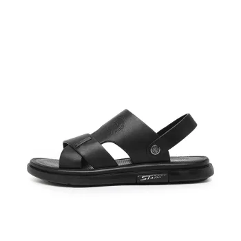 G.N.SHIJIA Beach Sandals Men Black/Brown