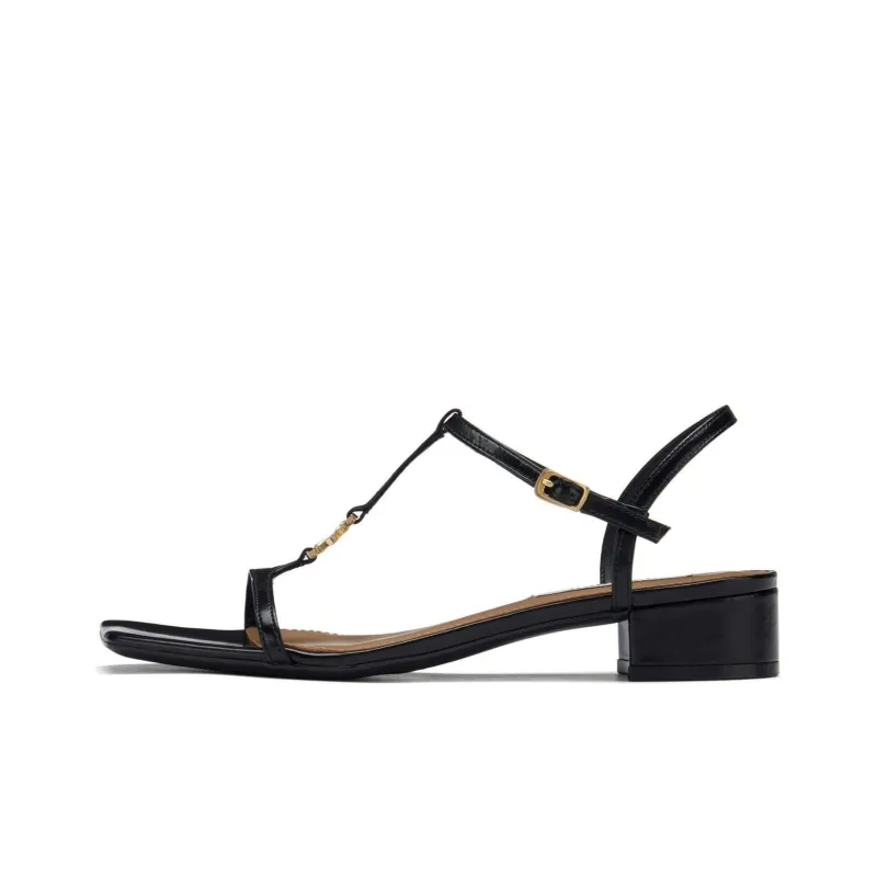 73Hours Gold Reflection Strap Sandals 3cm Women's-0