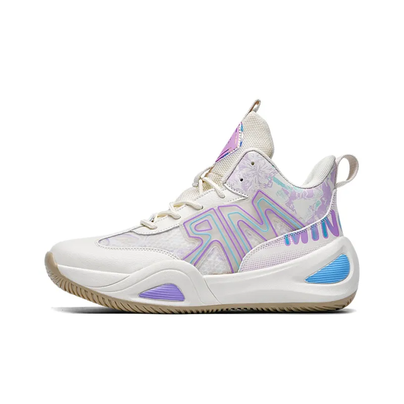 MUSNODO Cushioning, Slip Resistant, Abrasion Resistant, Breathable, Rebound Mid Top Basketball Shoes Unisex-0