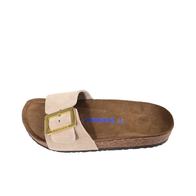 East Garden Works Slip-Resistant Odor-Resistant Slide Slippers Unisex Light Gray-8