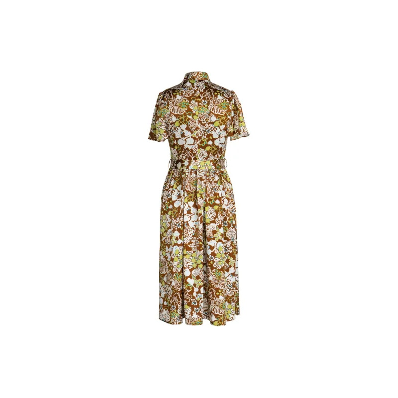 ROEYSHOUSE Short Sleeved Dress Women's Multicolor-1