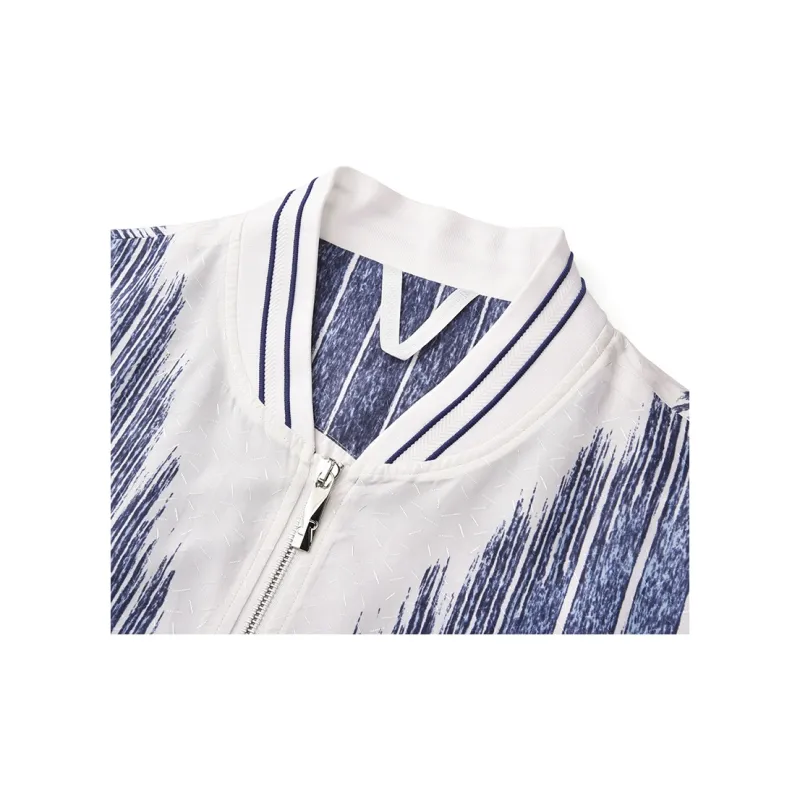 RARE Jackets Men Blue With White Lettering-3