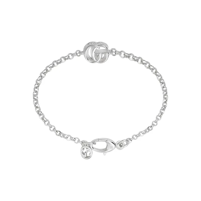 GUCCI Key-motif Chain-link Bracelet-0
