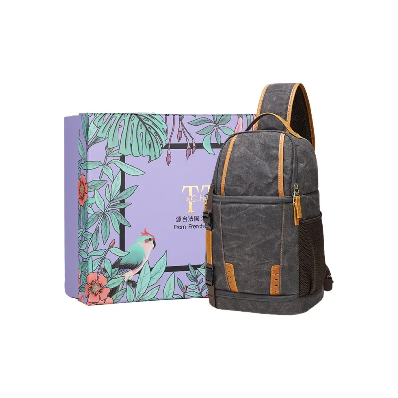 TTaG．baG Batik Canvas Crossbody Bag Unisex-11