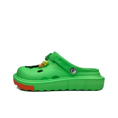 OUBT Creative Succulent Clogs Women's Green