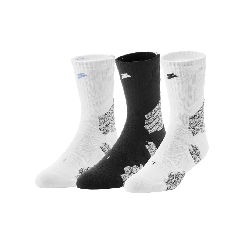 UZIS Basketball Socks Unisex 3 Pack-6