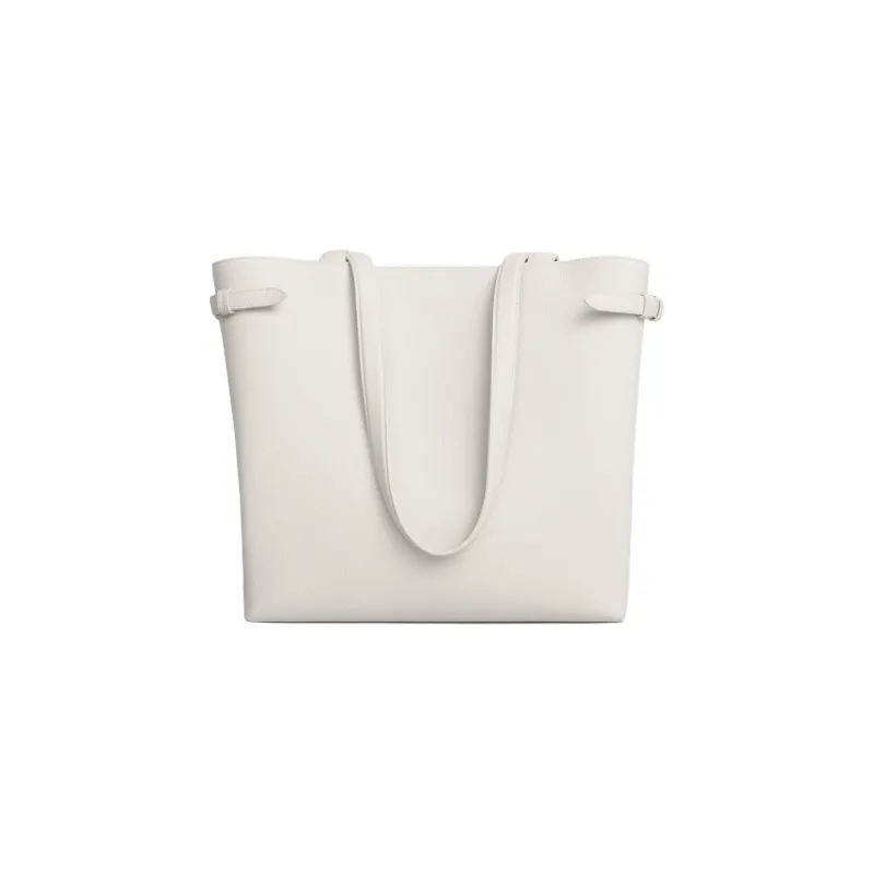 CELINE Cabas Suede Calfskin Tote Bag, Shopping Bag, Shoulder Bag, Handbag Medium Size Women's Beige-3