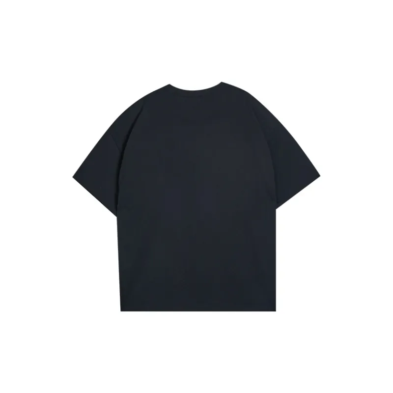 RIGORER Crew Neck Short Sleeved Loose Fit American Vintage T Shirt Unisex-1