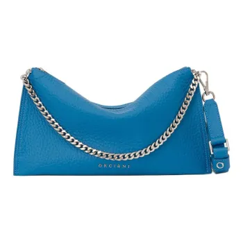 ORCIANI Calfskin Handbag Shoulder Bag Crossbody Bag Mini Women's Electric Blue