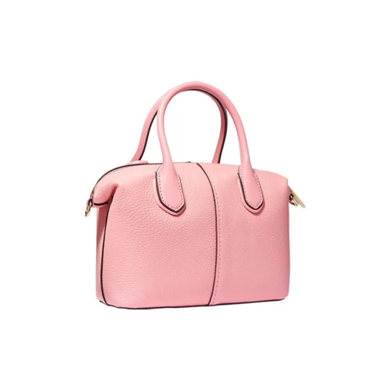 MICHAEL KORS Cow Leather With Artificial Leather Crossbody One Shoulder Dumpling Bag Handbag Medium Size Women's Pink-1
