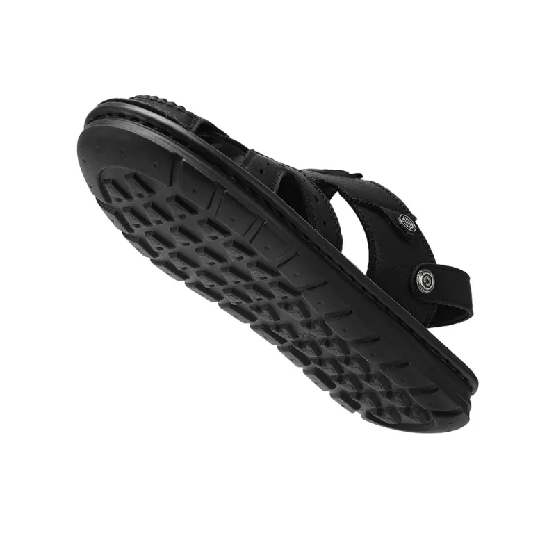 G.N.SHIJIA Beach Sandals Men Black/Yellow Brown-2