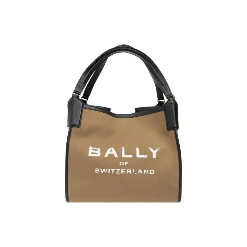 BALLY Logo Printed Large Tote Bag-0