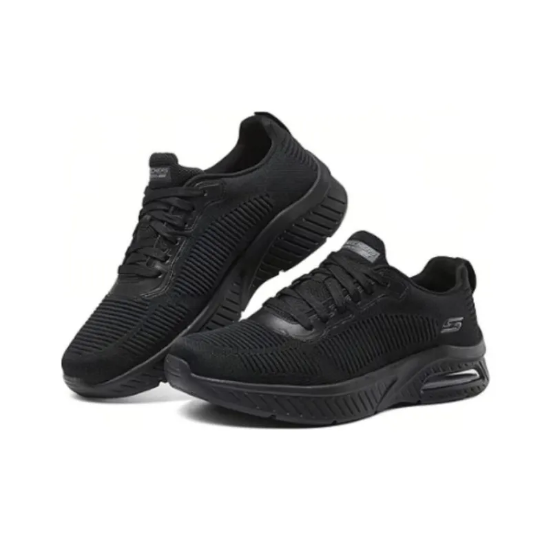 Skechers Bob's SPORT Cushioning Anti Slip And Wear Resistant Low Top Casual Shoes Men's Black-2