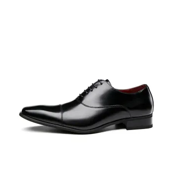 Bellum Han Dress Shoes Men Low Top Black, Brown