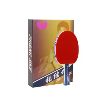 Butterfly Ping Pong Paddles Unisex All Wood With Carbon Fiber Black Red