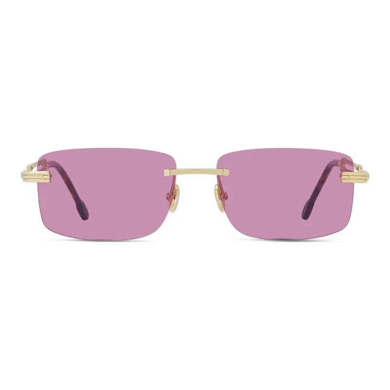 FRED Square Sunglasses Women's Gold-1