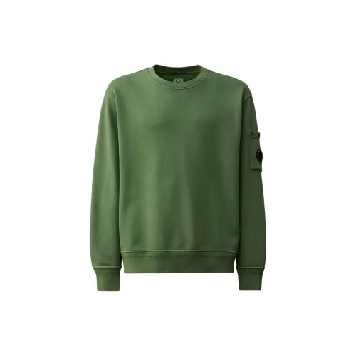 C.P.Company Sweatshirts Men Duck Green