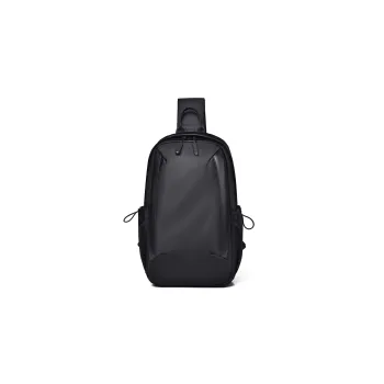 Venerable Brahma Casual Sling Bag Medium Size Men's Black/Gray/Blue
