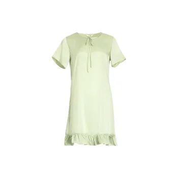 Silk Boundary Nightgown Women's