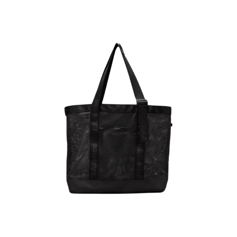 Lululemon Polyester Handbag Unisex Black-0
