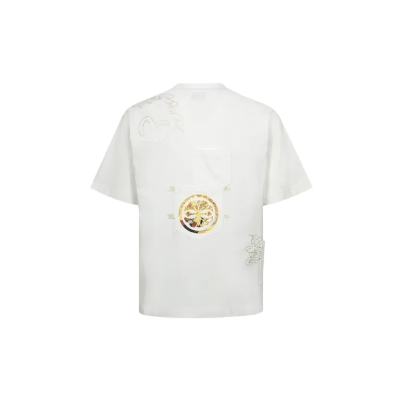 EVISU Short Sleeved T Shirts Men's-6