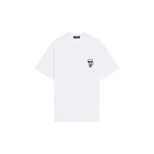 KARL T-Shirts Unisex White