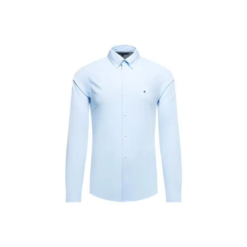 Tommy Hilfiger Shirts Men Copenhagen Blue