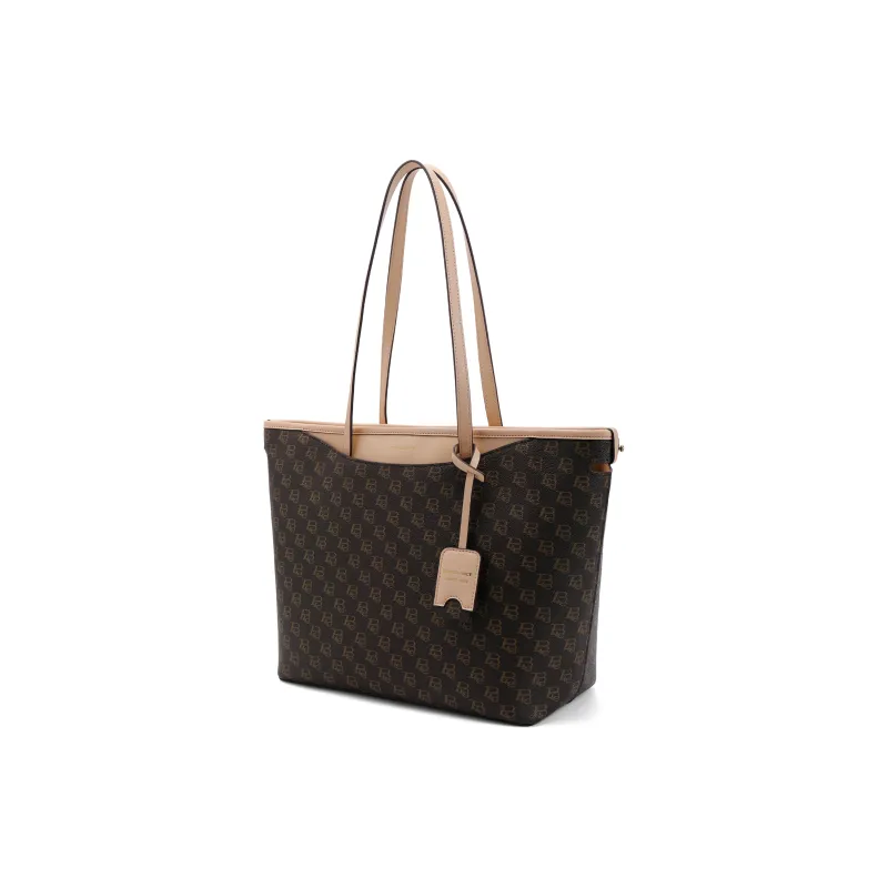 BELLE Cow Leather Shoulder Bag Women's-8