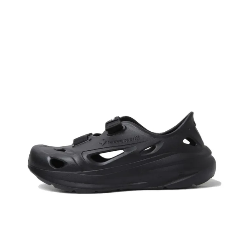 Le Coq Sportif x DESCENTE Clogs Unisex Black-0