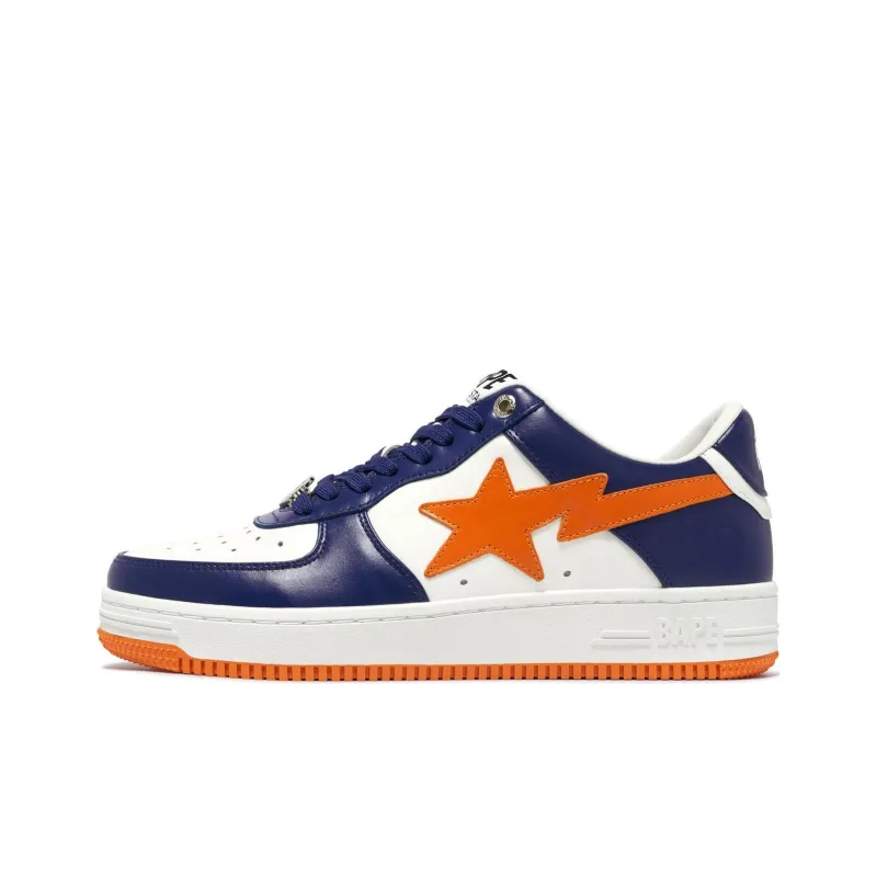 A BATHING APE Bape STA Low-Top Skateboard Shoes Women's-8