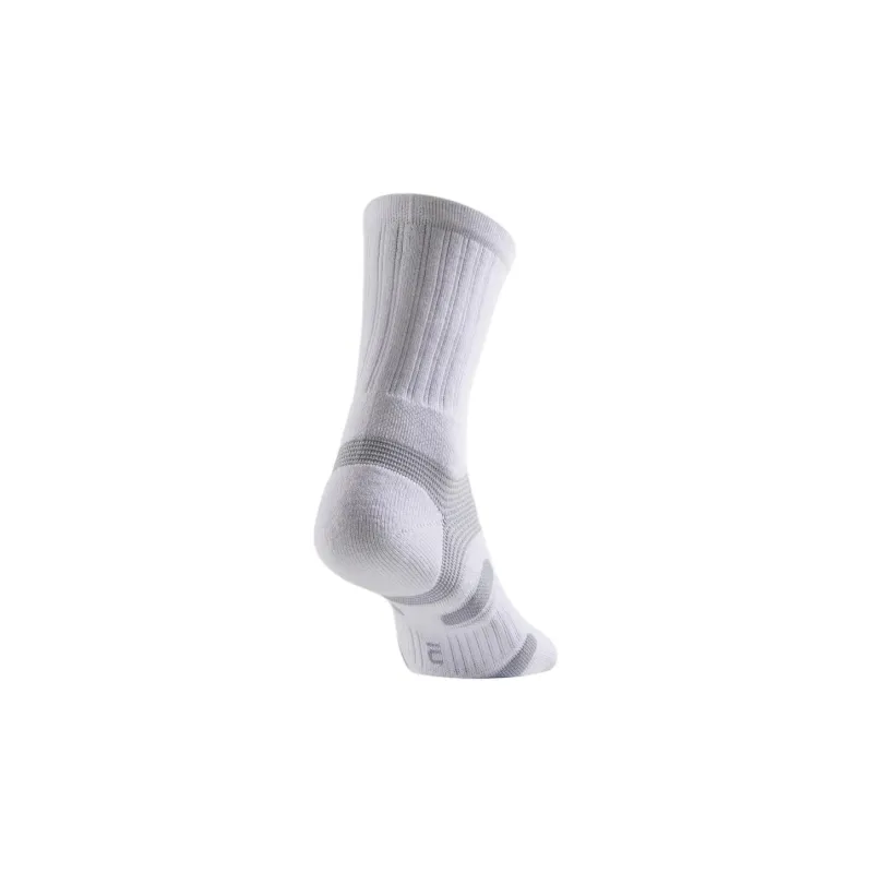 DECATHLON Knee High Socks Unisex 3 Pack White-2