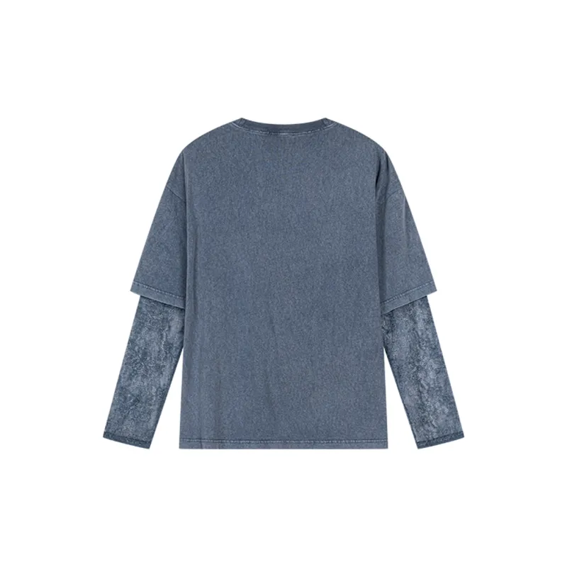 UOOYAA T Shirts Women's Navy Blue-1