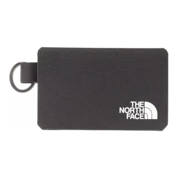 THE NORTH FACE Polyester T PU Laminated Card Clip Card Holder Regular Unisex Black
