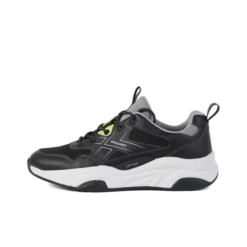 Discovery Expedition Anti-Slip Wear-Resistant Low-Top Outdoor Shoes Men's Black