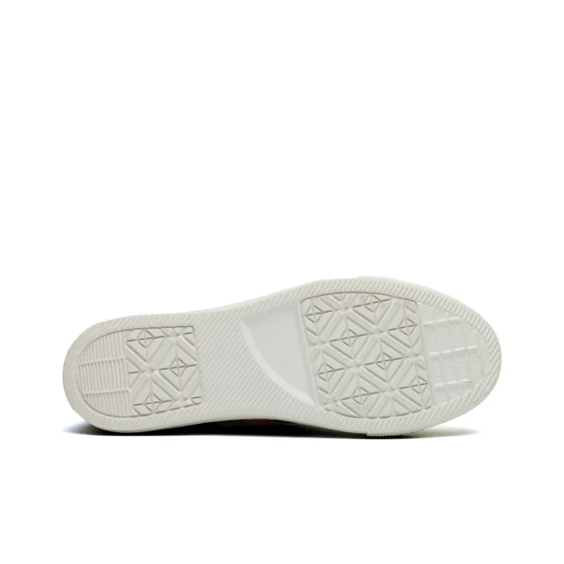 CHARRIOL Slip-Resistant Cushioning Low-Top Skateboard Shoes Men's White-5