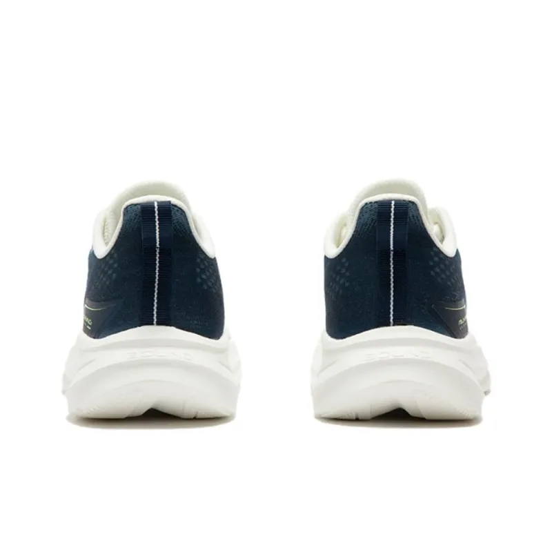 361° Wear-Resistant Low-Top Casual Running Shoes Men's White Blue-3