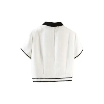 TOUCH Cropped Coat Women's White