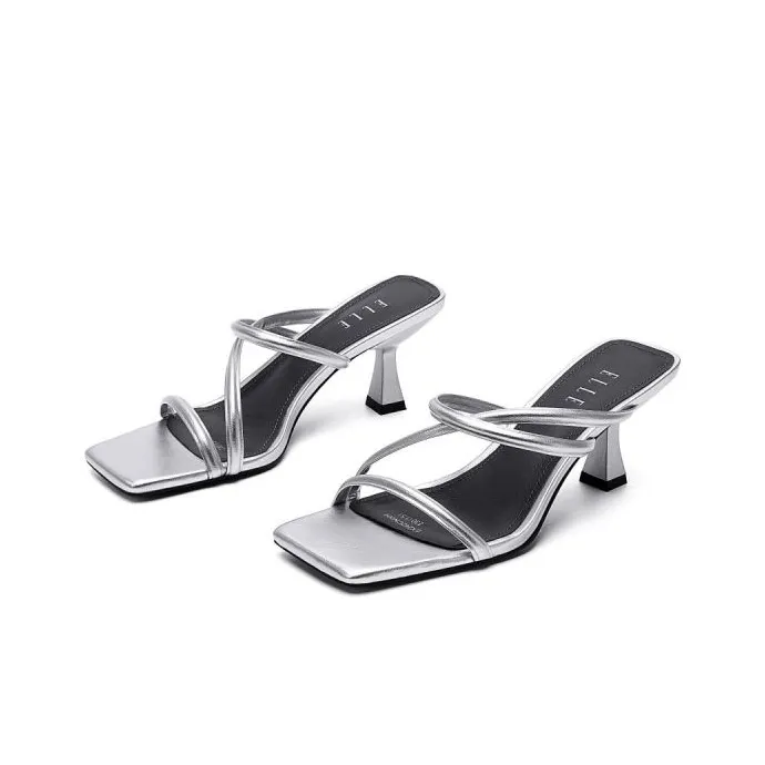 ELLE One Strap Sandals 6.5cm Women's-21