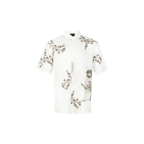 EMPORIO ARMANI Shirts Men White