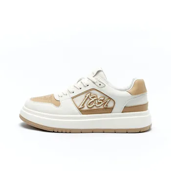AQUASCUTUM [British Century Brand] Comfortable Color Blocking Small Platform Skateboard Shoes