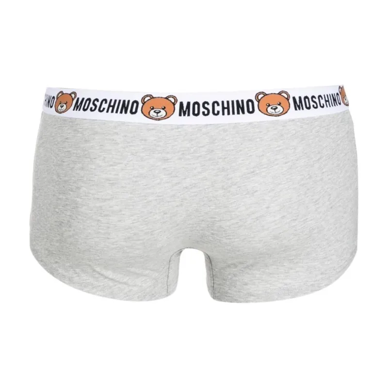 MOSCHINO Logo Teddy Waistband 2 Pack Boxers-2