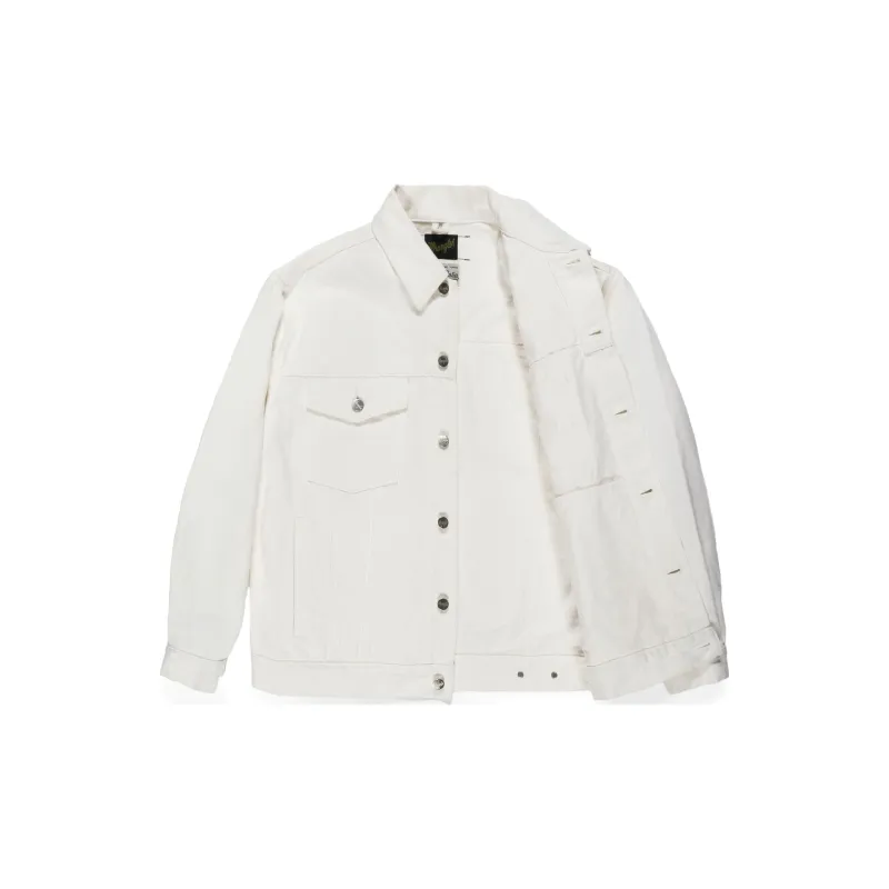 WACKO MARIA x WRANGLER SS24 Denim Jacket Unisex White-1