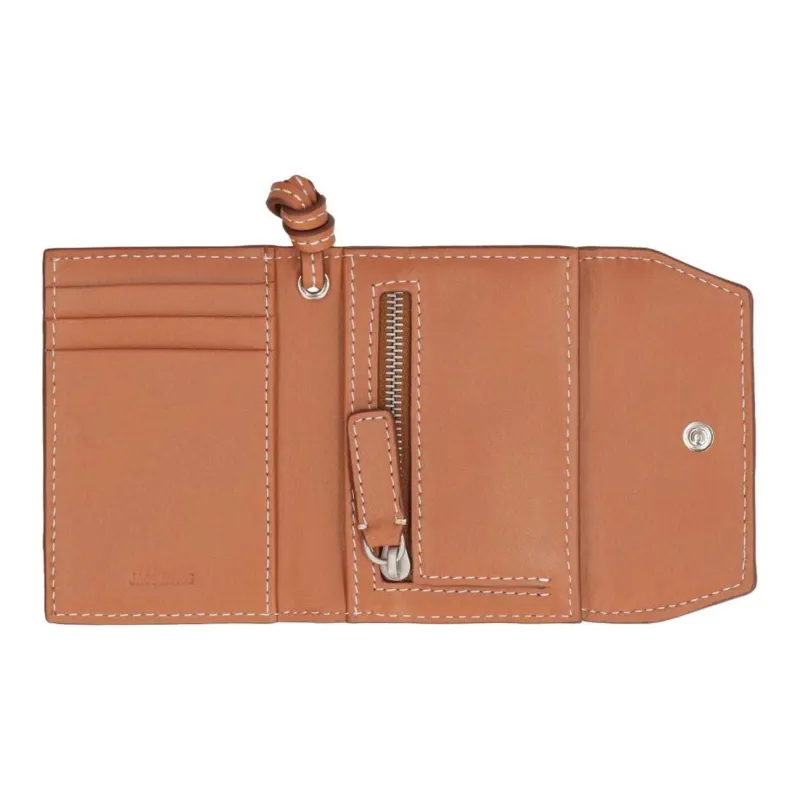 Jacquemus Cow Leather Wallet Men's Light Brown-2