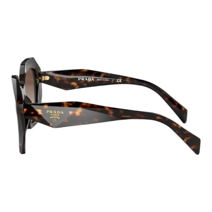 PRADA Logo Tortoiseshell frame Sunglasses-2