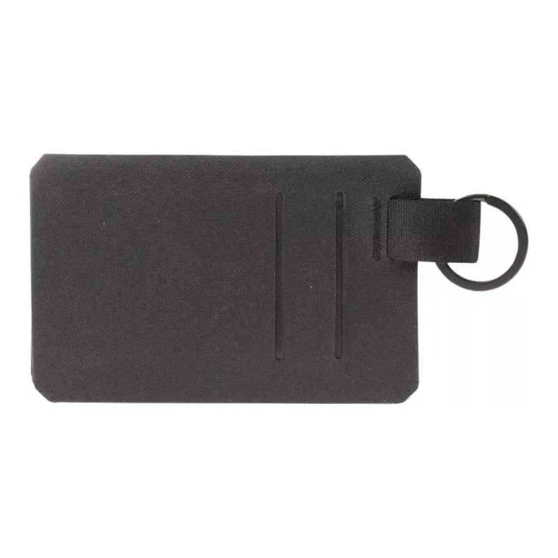 THE NORTH FACE Polyester T PU Laminated Card Clip Card Holder Regular Unisex Black-1