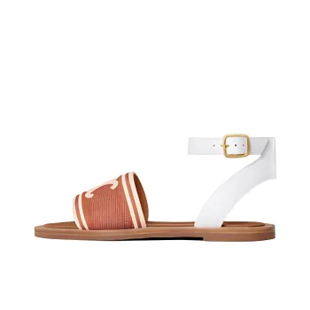 CELINE Strap Sandals Women's Brown