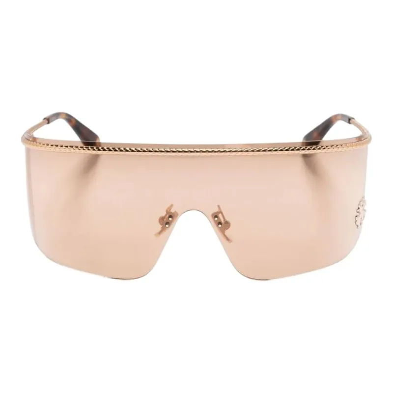 Roberto Cavalli Logo plaque Oversize frame Sunglasses-1